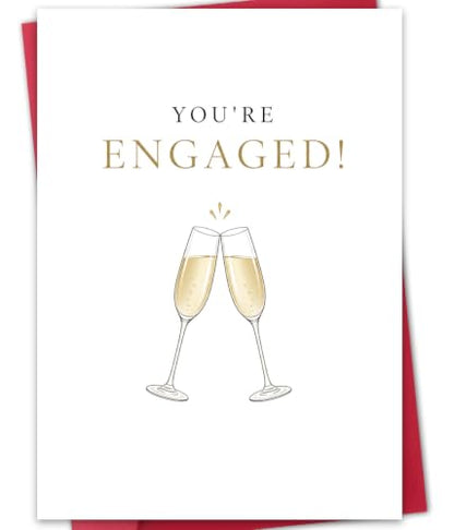 Engagement Card for Newly Engaged Couples BT-491 Congratulations Gift Set