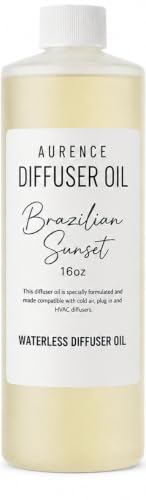 Luxury Waterless Diffuser Oil Refill - Brazilian Waves Scent, Long-Lasting Fragrance