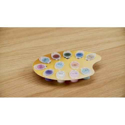 Ravensburger CreArt Good Vibes Paint by Numbers Kit for Adults - Painting Arts and Crafts for Ages 12 and Up