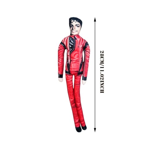 Black Michaell Plush Doll - Posable Soft Action Figure Toy