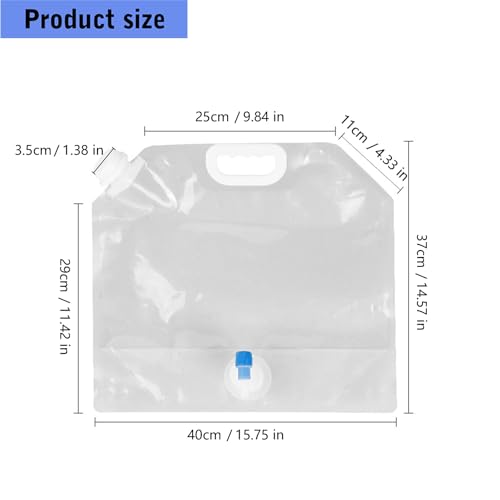 Adjustable 10L Watering Bag for Bushes - Vacation Garden Irrigation D D
