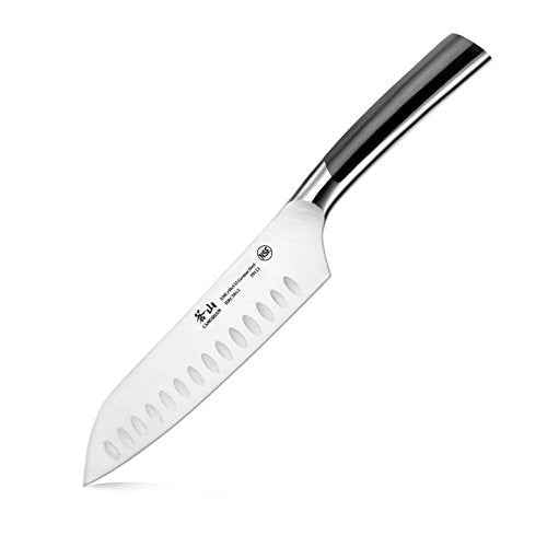 Cangshan N Series 59113 German Steel Forged Santoku Knife, 7-Inch