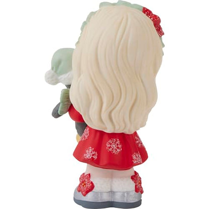 Christmas Figurine 2024 Holiday Decor Bisque Porcelain Gift