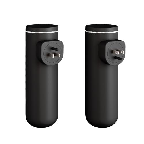 Plug-In Waterless Diffuser with 60mL Capacity - Black