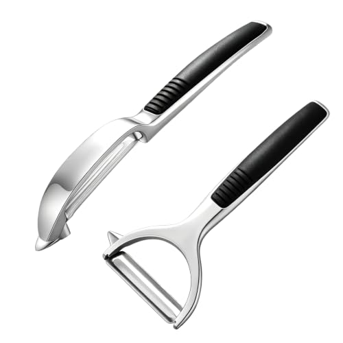Vegetable Peeler Set - Y and I Shaped Kitchen Peelers for Potatoes