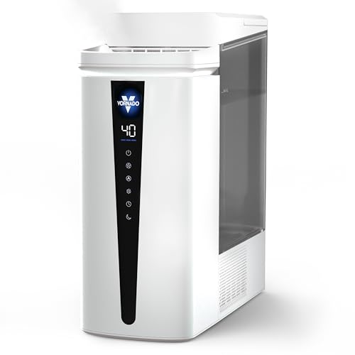 Vornado MISTIC 4 Whole Room Ultrasonic Humidifier, Top-Fill, Aromatherapy, 1-Gallon Tank, 3 Mist Settings, Ambient Lighting, Whisper-Quiet, Included Scent Pads, Air Humidifier for Kids and Home