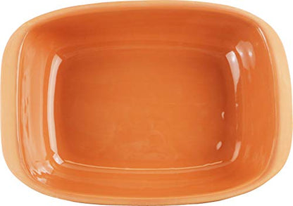 Eurita Clay Roaster, Non-Stick Dutch Oven, Healthy Clay Pot Cooking, Clay Baker,With Free Recipe Guide, 4 Quarts