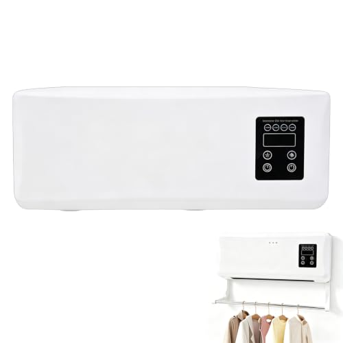 1500W Wall-Mounted Ductless Portable Air Conditioner & Heater Combo - Quiet Space Climate Control