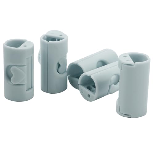 Blue Bed Sheet Grippers 18PCS Adjustable Clips Non-Slip Mattress Fasteners