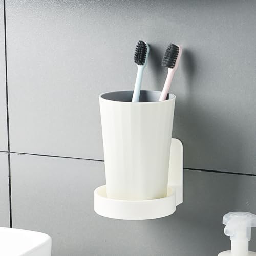 Wall Mount Soap Dispenser with Floating Shelf, Small Bathroom Organizer
