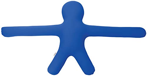 MOGU Beads Cushion Royal Blue 105x55x15cm Long Arm Sitting Pillow
