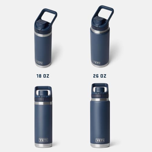 YETI 18 oz Leakproof Insulated Water Bottle with Flip Chug Cap - Black