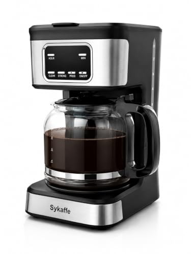 12-Cup Programmable Drip Coffee Maker with 60oz Water Tank