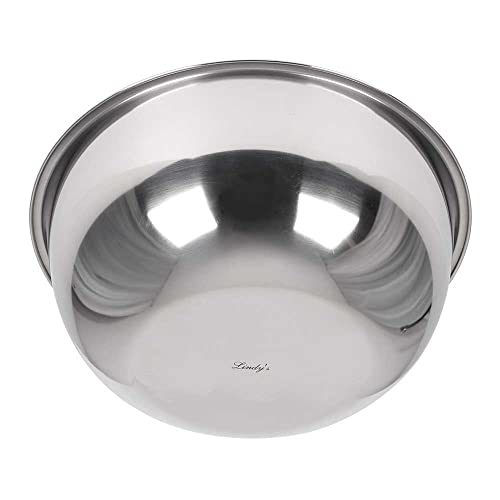 Lindy's Extra Heavy Stainless Steel Mixing Bowl, Mixing ingredients, Serving Salads, or Storing Leftovers, Multipurpose Bowl (13-Quart)