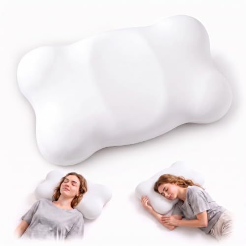 Large Cloud-Shaped Cervical Memory Foam Pillow for Neck Support