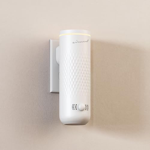 AirScent Plug-In Waterless Diffuser White 60mL - Fragrance Oil Dispenser