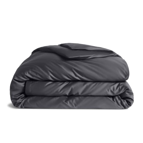 Brooklinen Luxe Sateen Duvet Cover Twin XL Slate Hotel-Quality Bedding