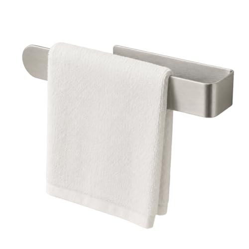 9 Inch Stainless Steel Self Adhesive Towel Holder for Bathroom Kitchen