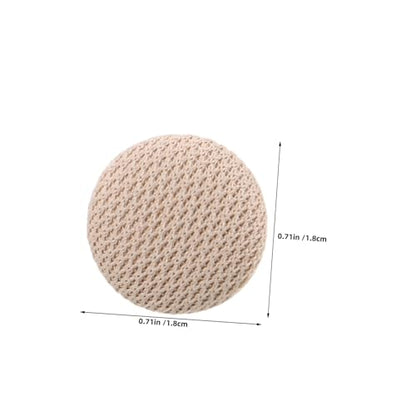 30pcs Upholstery Fabric Covered Button Pins for Furniture & Bed Skirts