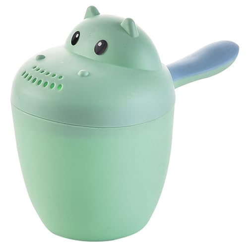 Baby Bath Rinse Cup with Hippo Design - Gentle Water Pourer for Kids