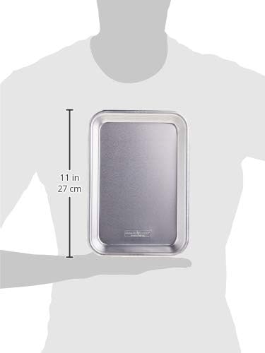 Nordic Ware Naturals Eighth Sheet Baking Pans - Durable Non-Stick 2-Pack Set