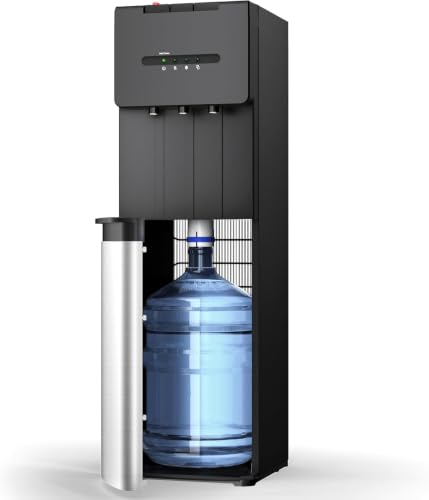 Self Cleaning Bottom Load Water Cooler Dispenser for 5 Gallon Bottles – UV Sterilizing