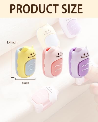 8Pcs Cute Cat Pattern Bed Sheet Fasteners Secure Bedding Prevent Sliding Egg Yolk Sauce