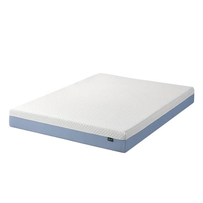 Zinus 8 Inch Full Cooling Essential Memory Foam Mattress [NewVersion], Fiberglass Free, Medium Feel, Breathable Cooling Layers, Certified Safe Materials