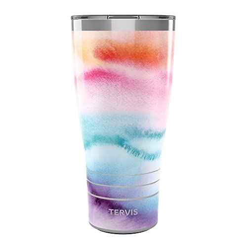 Tervis Traveler Yao Cheng Daydreaming Triple Walled Insulated Tumbler Travel Cup Keeps Drinks Cold & Hot, 30oz, Stainless Steel