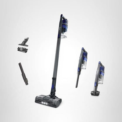 Shark | Pet Cordless Vacuum Cleaner | LED Headlights | Removable Handheld Vacuum for Pet Hair | Crevice Tool & Pet Multi-Tool Included | 40min Runtime | For Carpet & Hard Floors | Grey | IX141