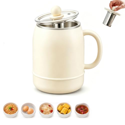 Multi-Function Portable Electric Stewing Cup - 6-in-1 Mini Cooker with 27oz Capacity - Variation B