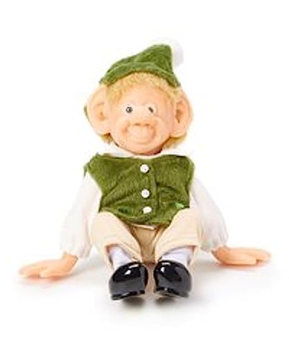 Christmas Elf Figurine - Handmade Collectible Decor - 6 Inches