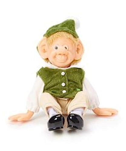 Christmas Elf Figurine - Handmade Collectible Decor - 6 Inches