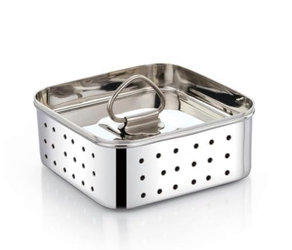 Durable Stainless Steel Square Paneer Maker – 350ml for Perfect Homemade Cheese