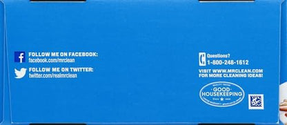 Mr. Clean Magic Eraser Cleaning Pads - Durafoam Technology, White, 12 Count (2 Packs)
