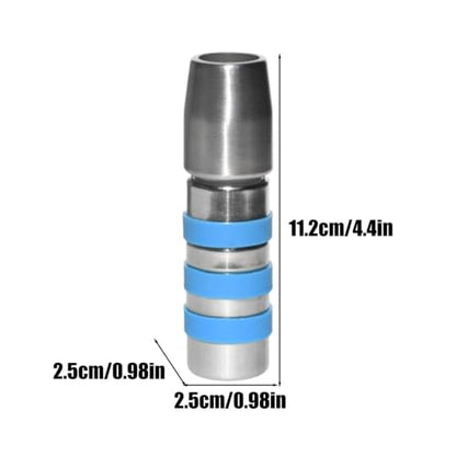 Adjustable Telescopic Pipe Extension Joint for Rods - Heavy Duty, Reversible, 112mm