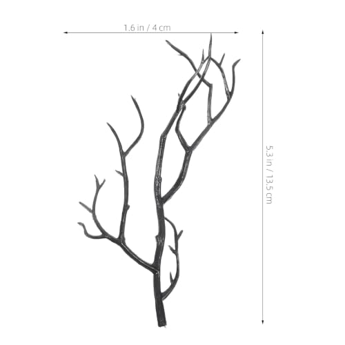24pcs Faux Antler Branches for Holiday Decor, Vase Fillers & DIY Crafts