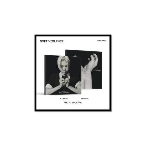 TAEMIN Phase I Soft Violence Photobook Album Random Ver - K-pop Official Merchandise