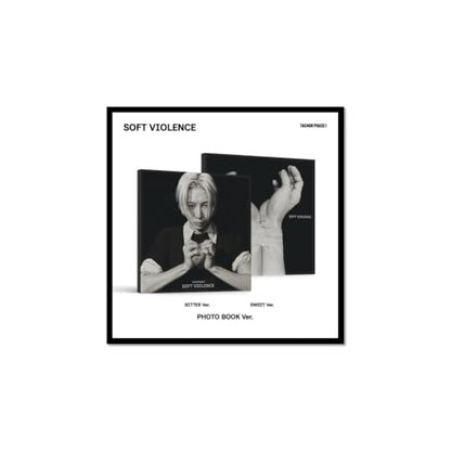 TAEMIN Phase I Soft Violence Photobook Album Random Ver - K-pop Official Merchandise
