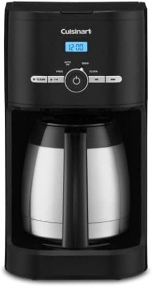 Cuisinart 10-Cup Thermal Classic™ Coffeemaker - Programmable Black Coffee Maker with Thermal Carafe