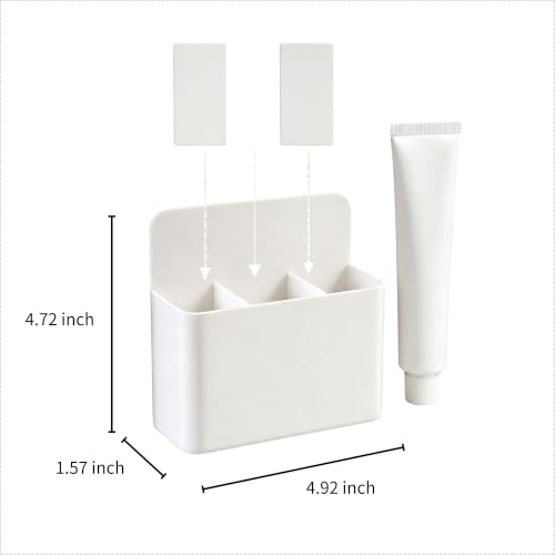 Magnetic Toothbrush Holder for Cruise Travel Wall Mount Organizer Compact Bathroom