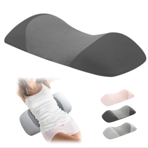 Alignex Pro Sciatica Pillow Grey-A Lumbar Support for Spinal Decompression