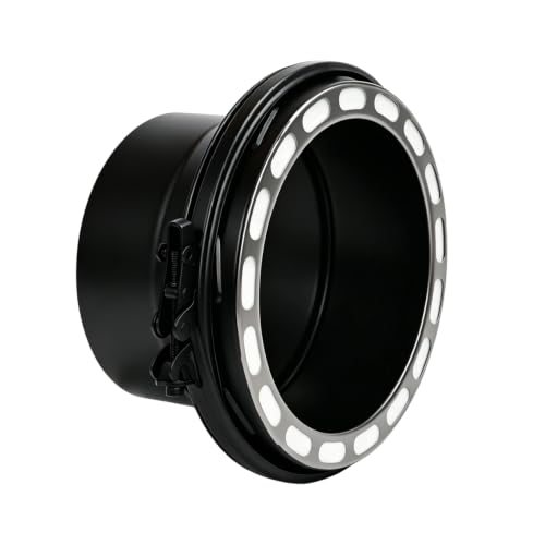 6 Inch Stove Pipe Adapter Stainless Steel Single to Double Wall Chimney Fitting Black