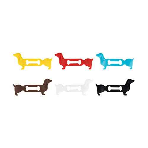 True Doggone Dachshund Glass Markers Wine Charms