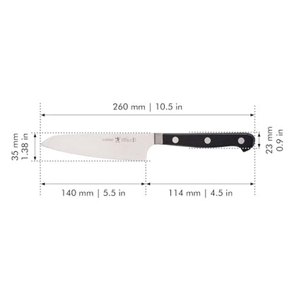 Henckels Classic Serrated Prep Knife 5.5-inch - German Stainless Steel