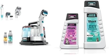 Shark Portable Carpet Cleaner - StainStriker with Spot & Odor Eliminator | 3 Attachments + OXY & DeepClean Pro Pet
