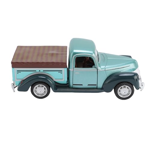 Green Vintage 1:28 Scale Alloy Pickup Truck Model - Classic Truck Figurine