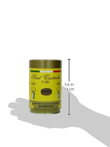 Sant Eustachio Espresso Ground Coffee in Can 8.8oz/250g