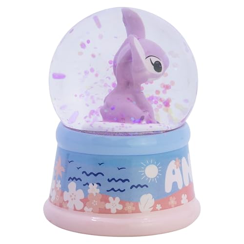 Snow Globe with Stitch Figurine & Angel Variation in Gift Box - Crystal Ball Decor