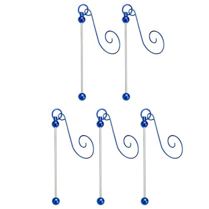 Colorful Metal Hanging Hooks for Christmas Ornaments & Crafts - Variation B